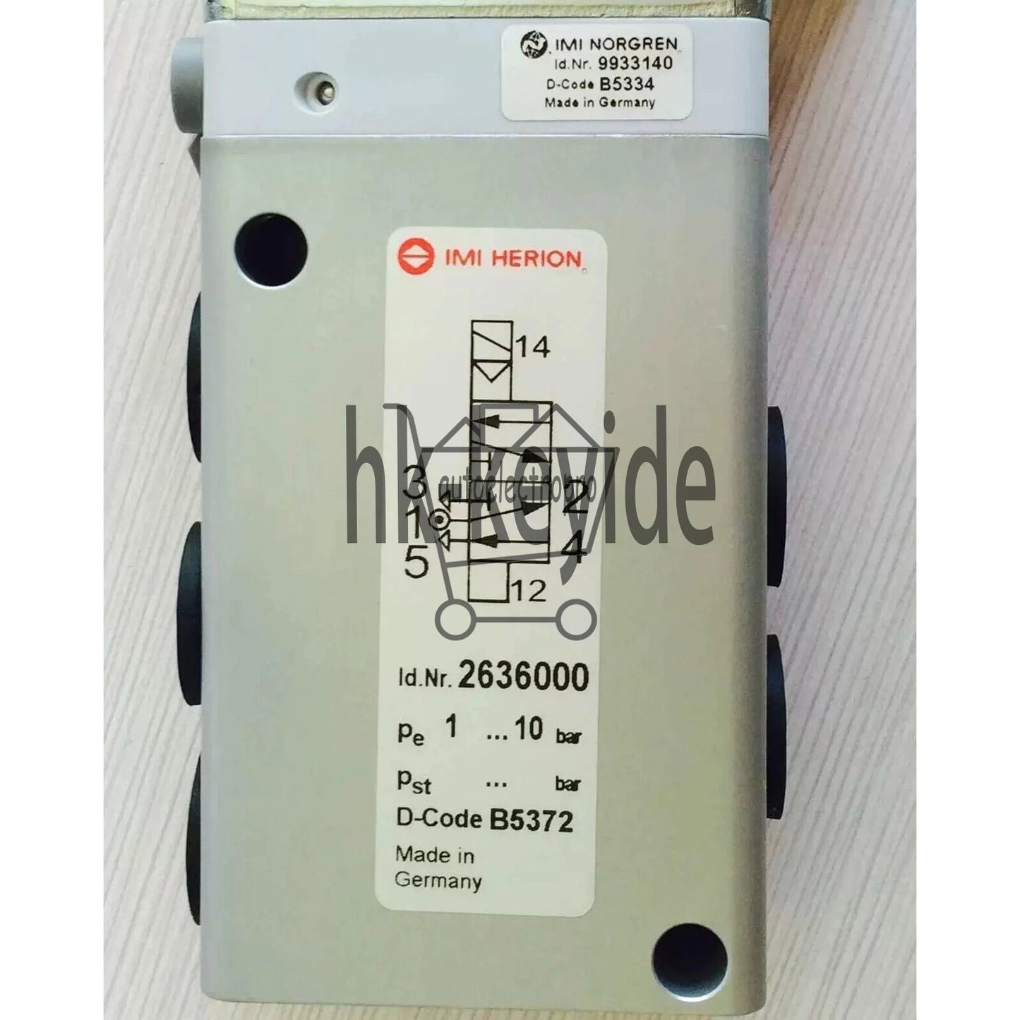 1PCS NORGREN 2636000 Solenoid Valve 24V