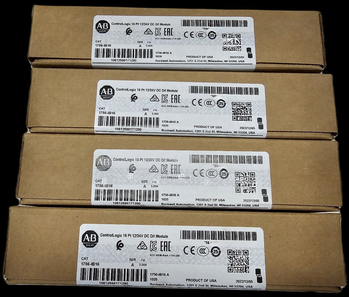 New Factory Sealed AB 1756-IB16 ControlLogix 16 Point Module *2022* - KOEED