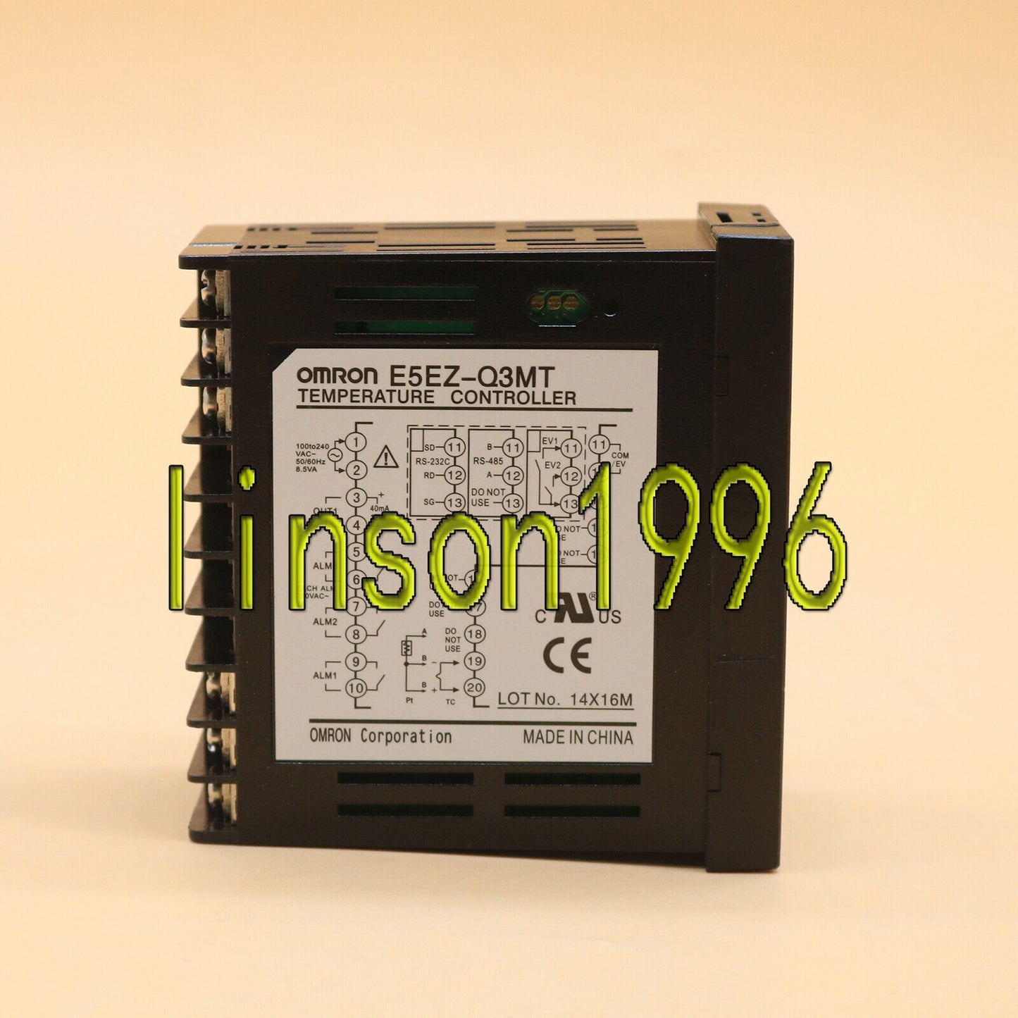 Omron Temperature Controller E5EZ-Q3MT 100-240VAC In Box Ship - OMRON