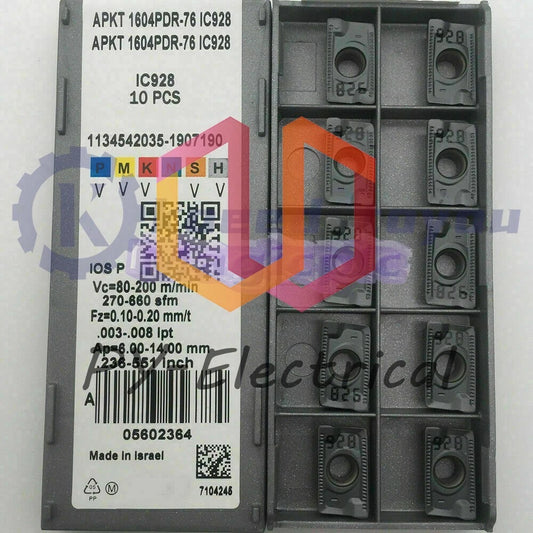 10PCS/Box ISCAR APKT1604PDR-76 IC928 Carbide Inserts CNC