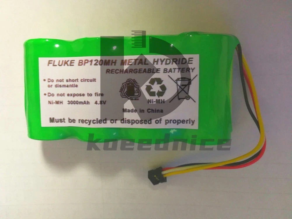 FLK BP120MH battery F43 43B 123S 125S Analyzer battery 4.8V 3Ah