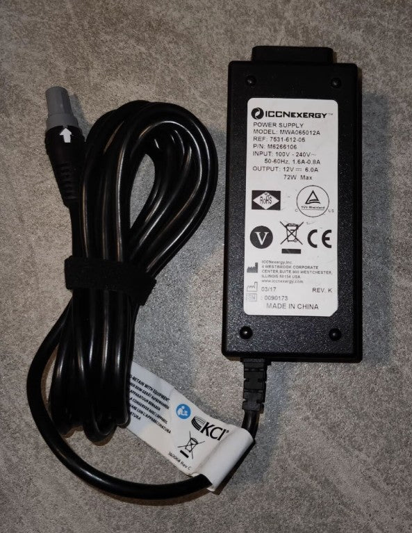 KCI ACTIVAC Negative Pressure Therapy Systems Adapter 4-Pin Power Supply