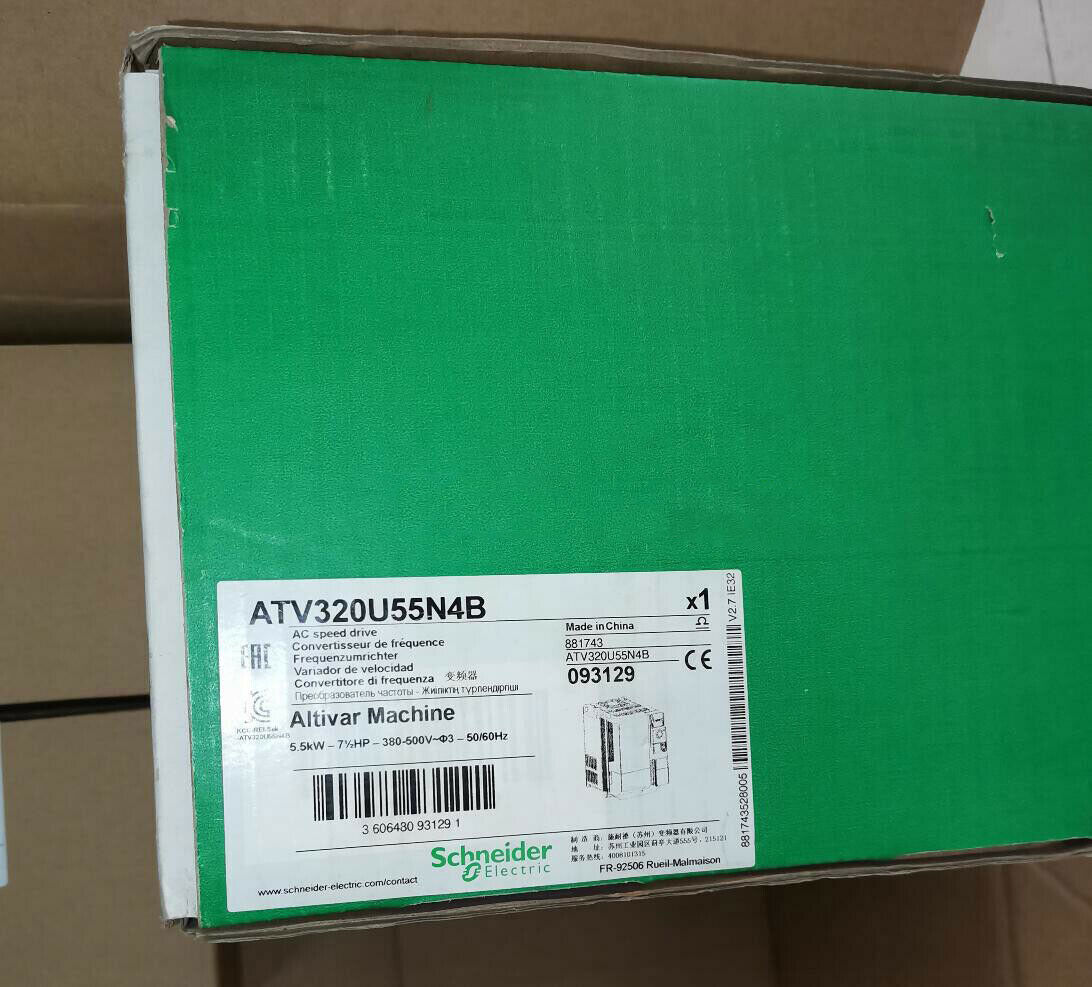 new 1PC Schneider ATV320U55N4B 5.5Kw Inverter ping - SCHNEIDER