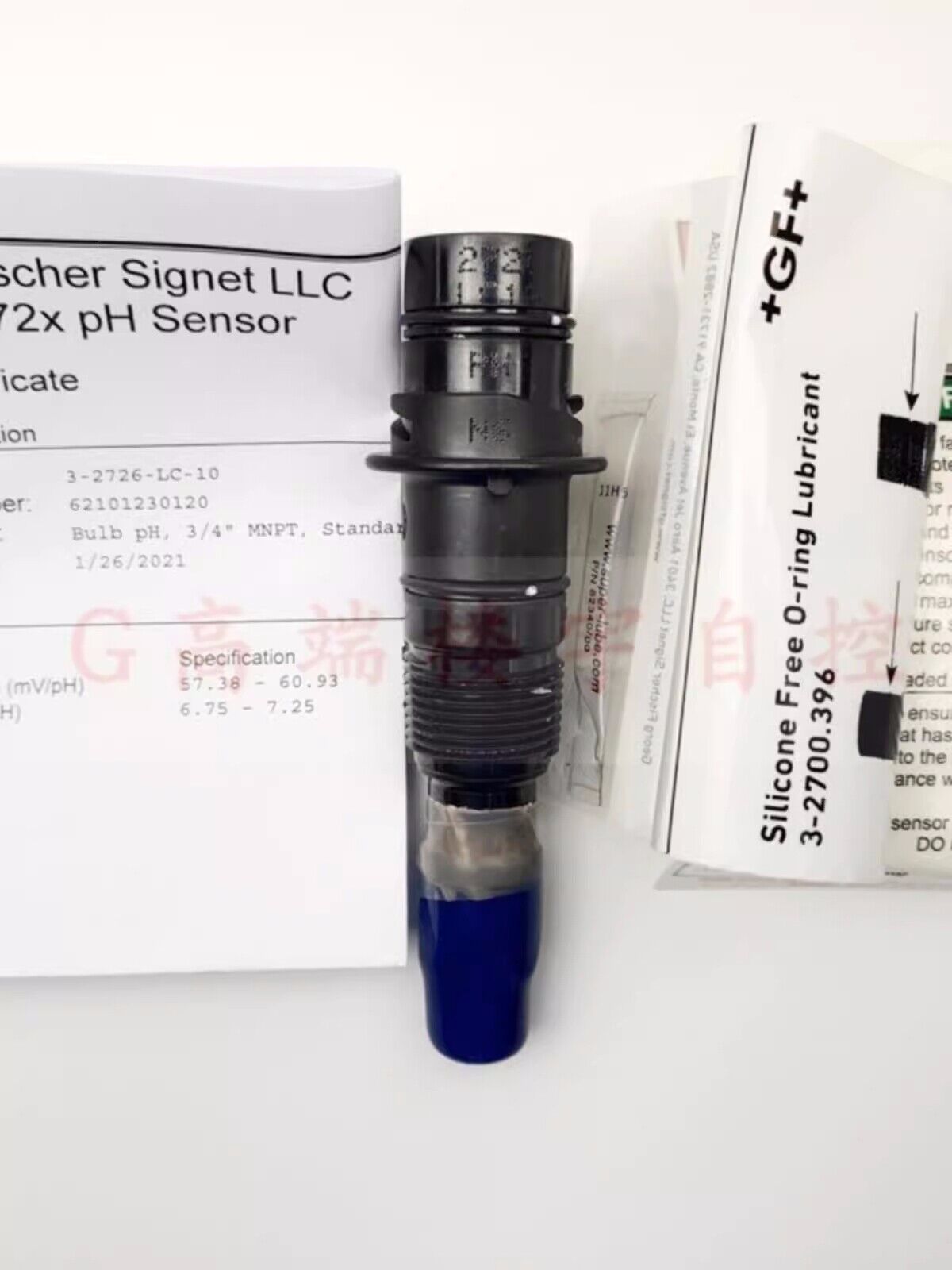 new 1pcs +GF+ 3-2724-10 PH/ORP Electrode Sensor Probe - VENDOR NAME