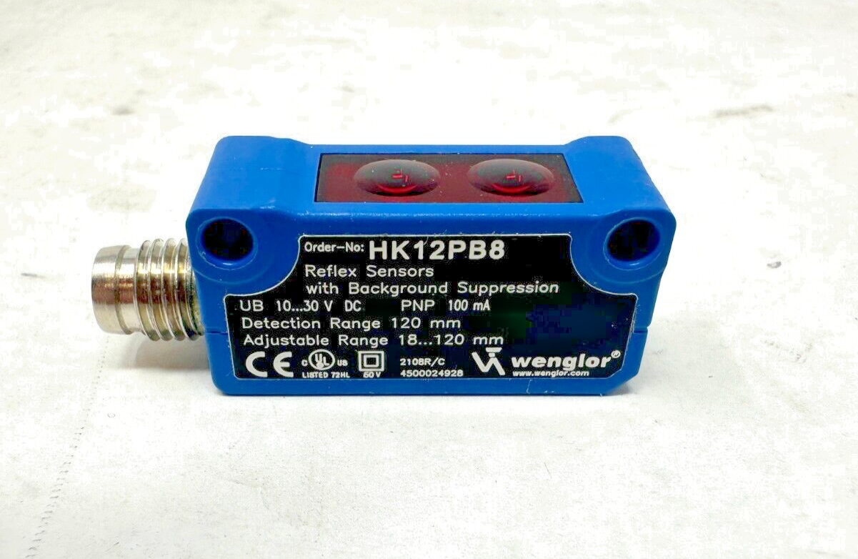 new Wenglor HK12PB8 Reflex Sensor - WENGLOR