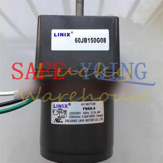ONE LINIX AC gear motor 60JB150G08 YN60-4 220V