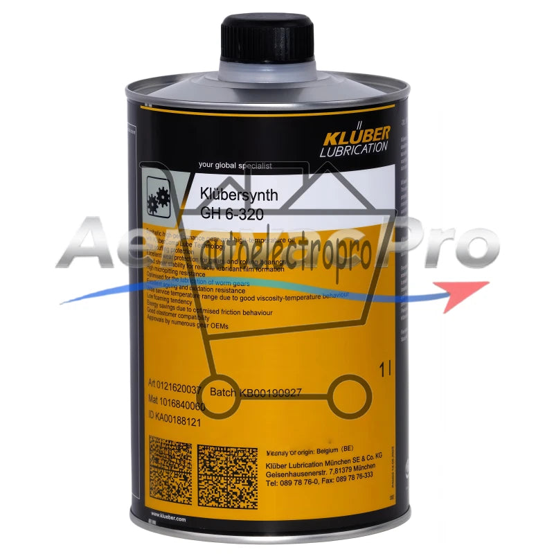 1Pcs KLUBER Lubrication ISOFLEX TOPAS GH 6-320 1L (13 oz) SAFE RELIABLE