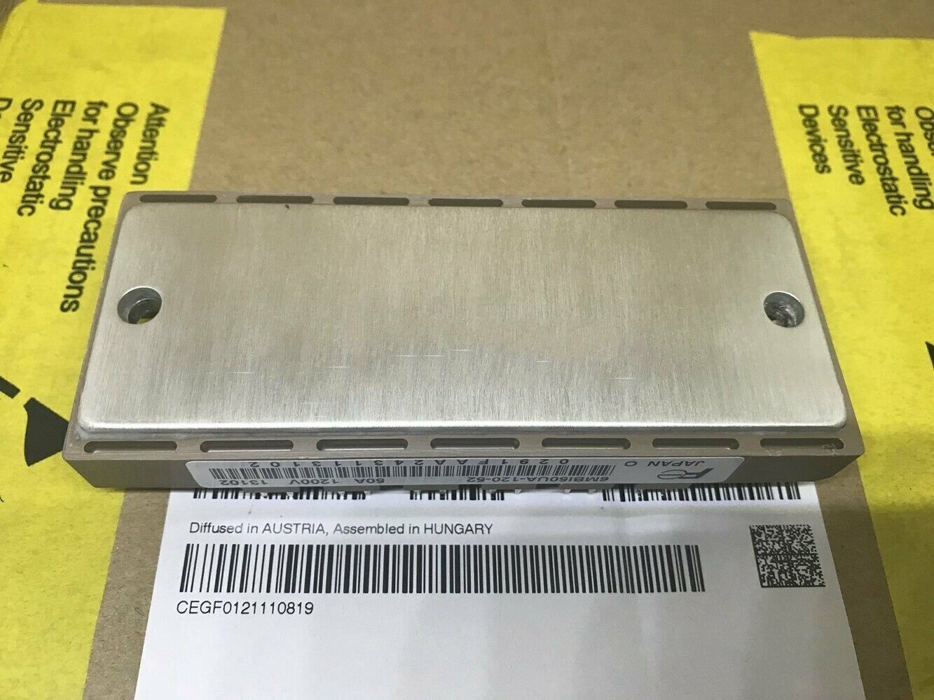 6MBI50UA-120-52 Module Supply - FUJI