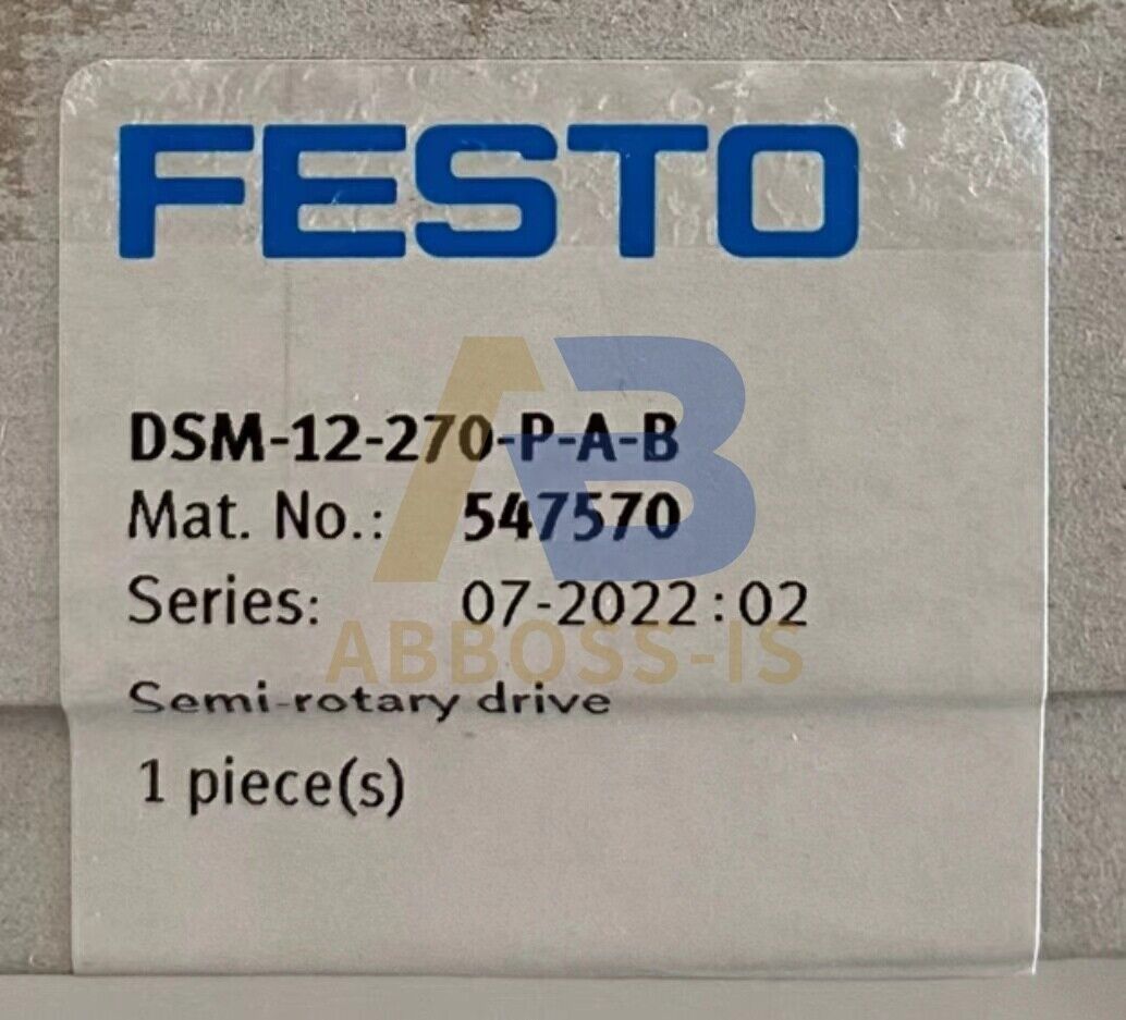 FESTO DSM-12-270-P-A-B Cylinder - FESTO