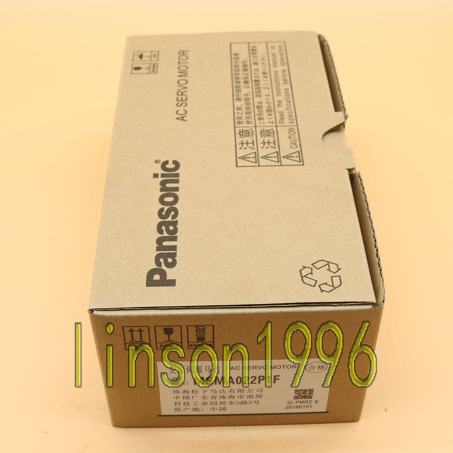 New PANASONIC AC SERVO MOTOR MSMA022P1F | High Performance Motor |.panasonic_ac_servo_motor_msma022p1f - PANASONIC