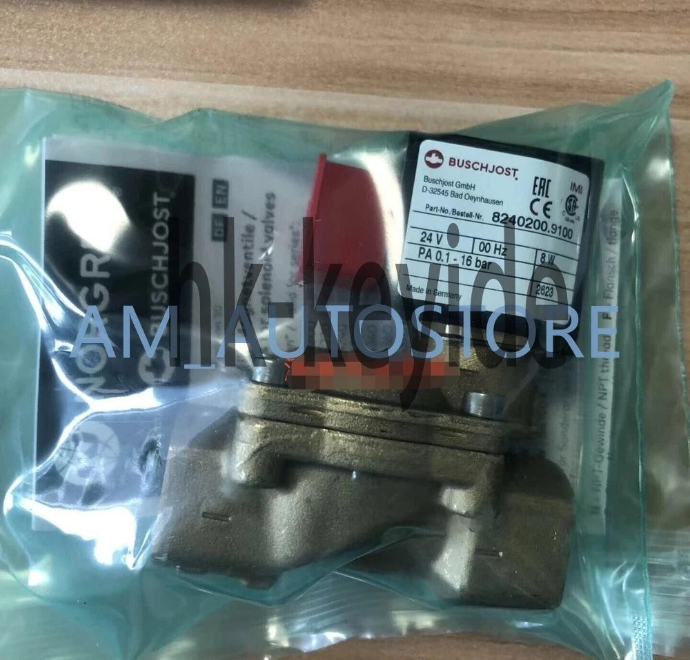 1 Pcs Fit For 8240200.9100.024.00 8240200.9100 24V 8W Solenoid Valve