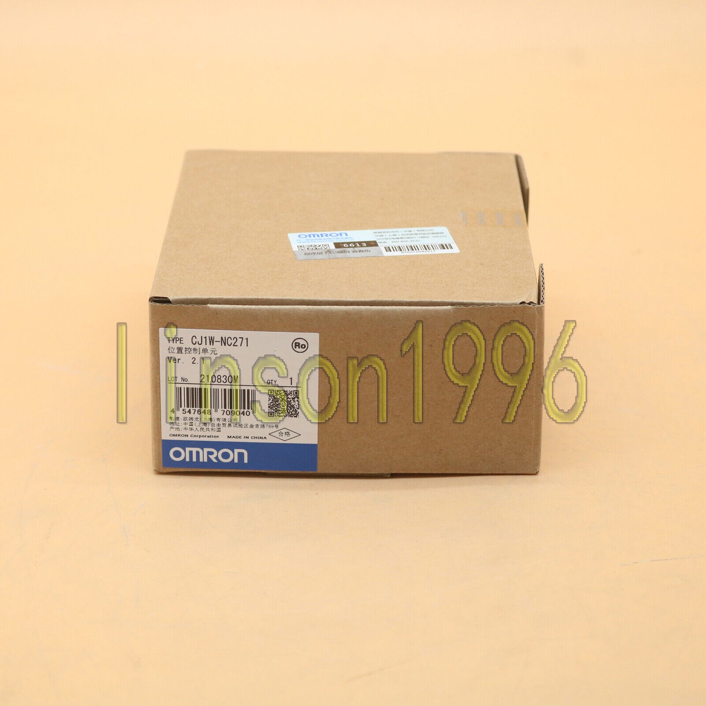 Omron CJ1W-NC271 Position Control Unit 1 Year - OMRON