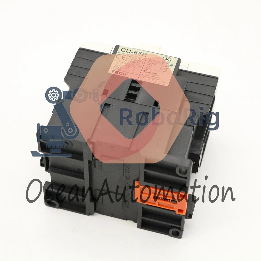 TECO CU-65R Magnetic Contactor 100 Amp, 3 Phase, 110V Coil 3A2a2b
