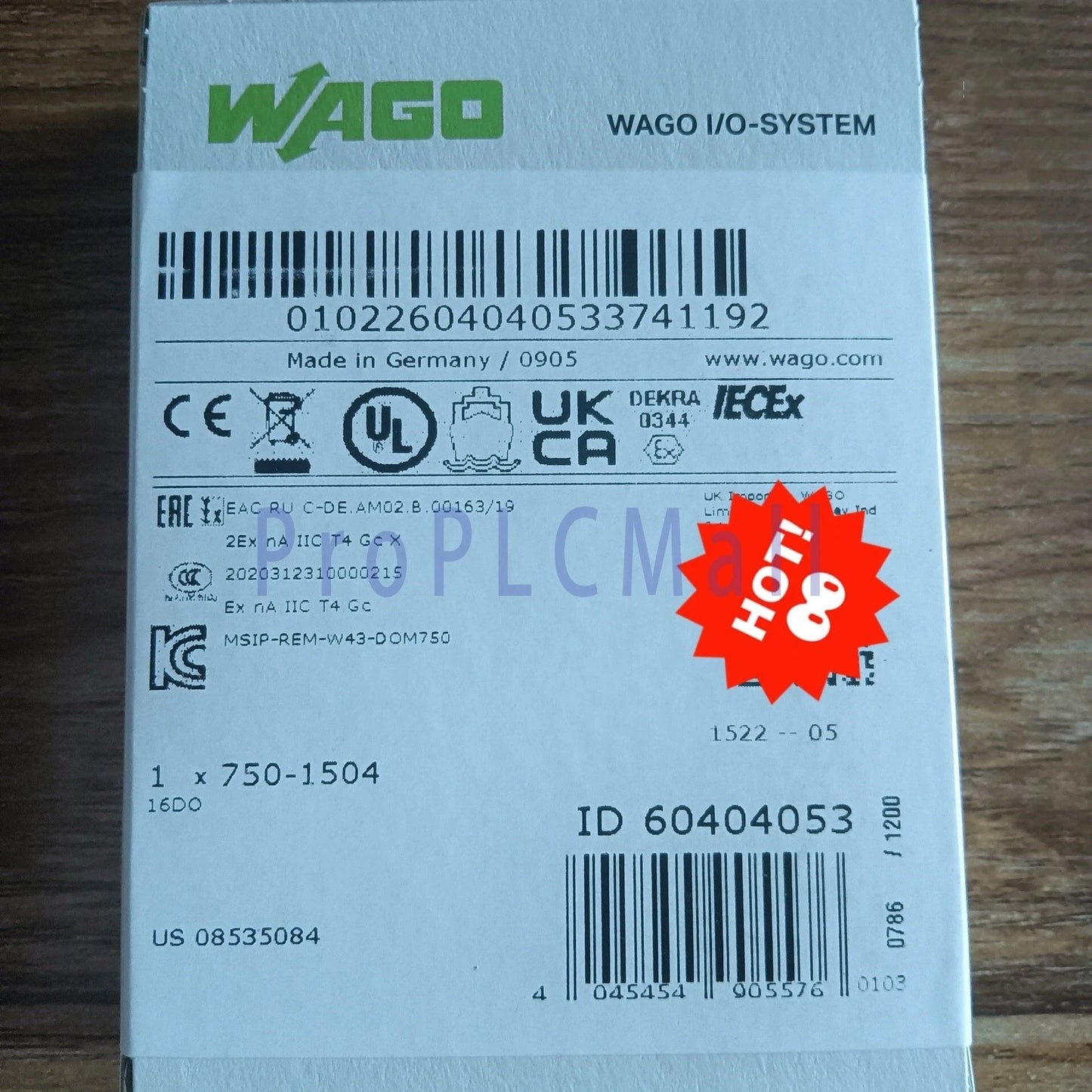 1PC WAGO 750-1504 PLC Module 7501504 #F