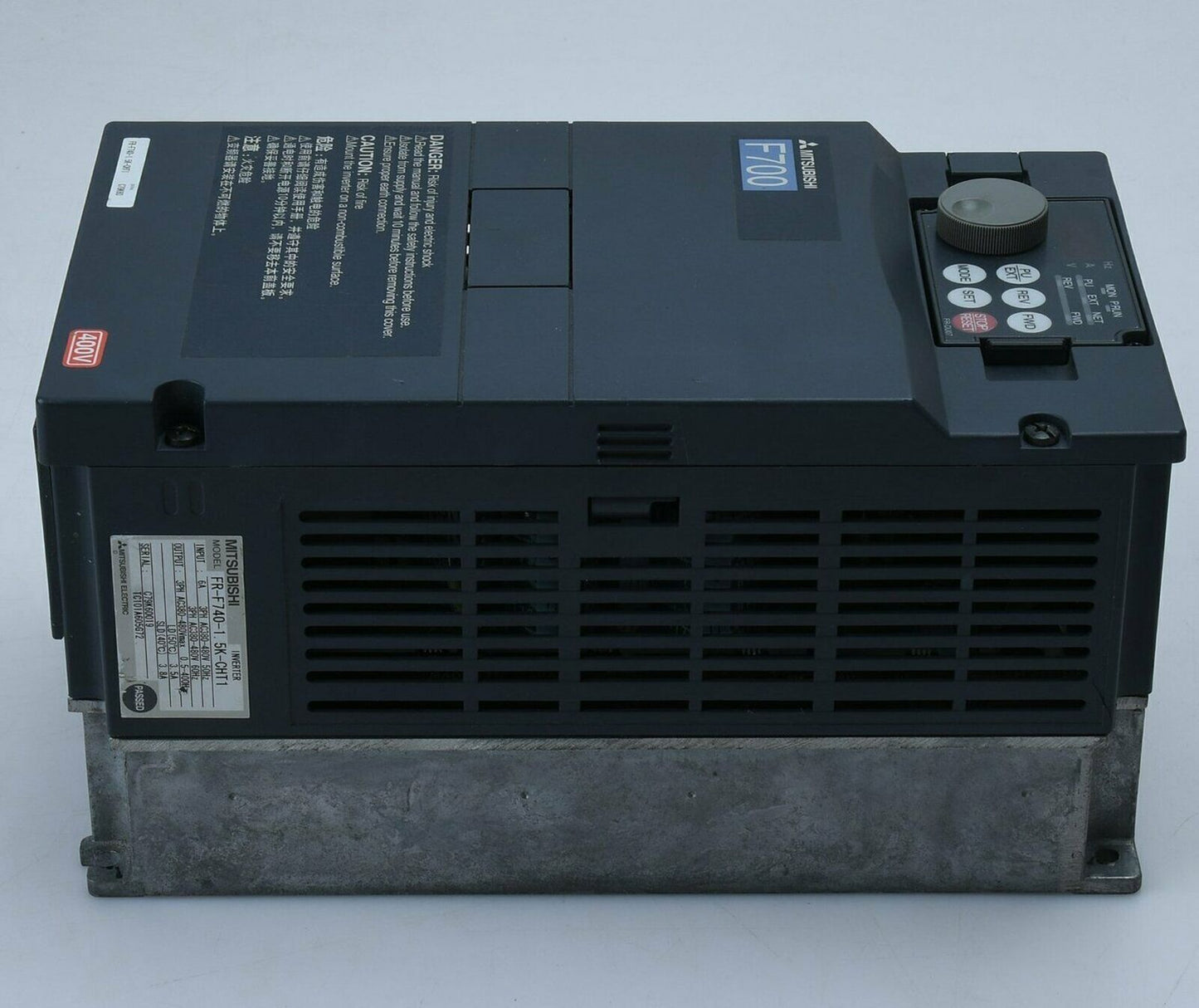 used ONE Mitsubishi inverter FR-F740-1.5K-CHT1 FRF7401.5KCHT1 Fully tested - MITSUBISHI