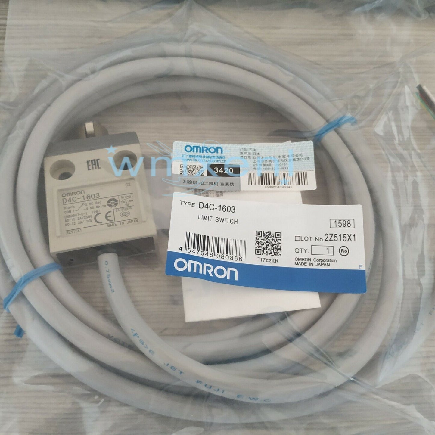 new 1PC Omron D4C-1603 Limit Switch D4C1603 ping - OMRON