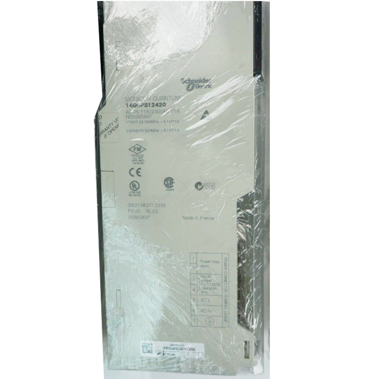 SCHNEIDER 140CPS12420: Power Supply for Industrial Applications - SCHNEIDER