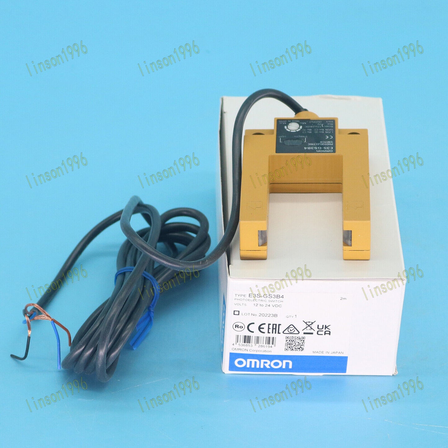 Omron Photoelectric Switch E3S-GS3B4 Fast - OMRON