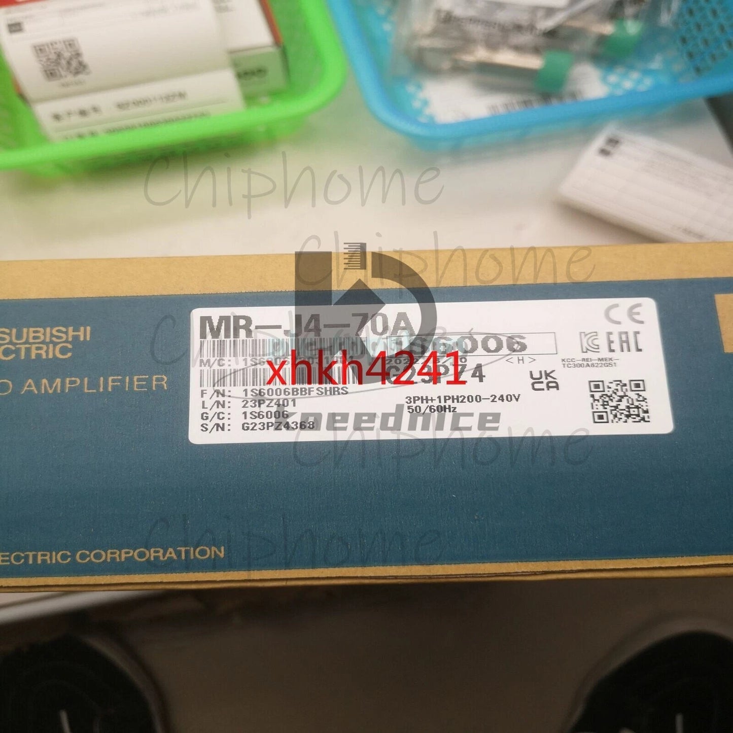 1PCS Mitsubishi MR-J4-70A ( MRJ470A ) Servo Amplifier