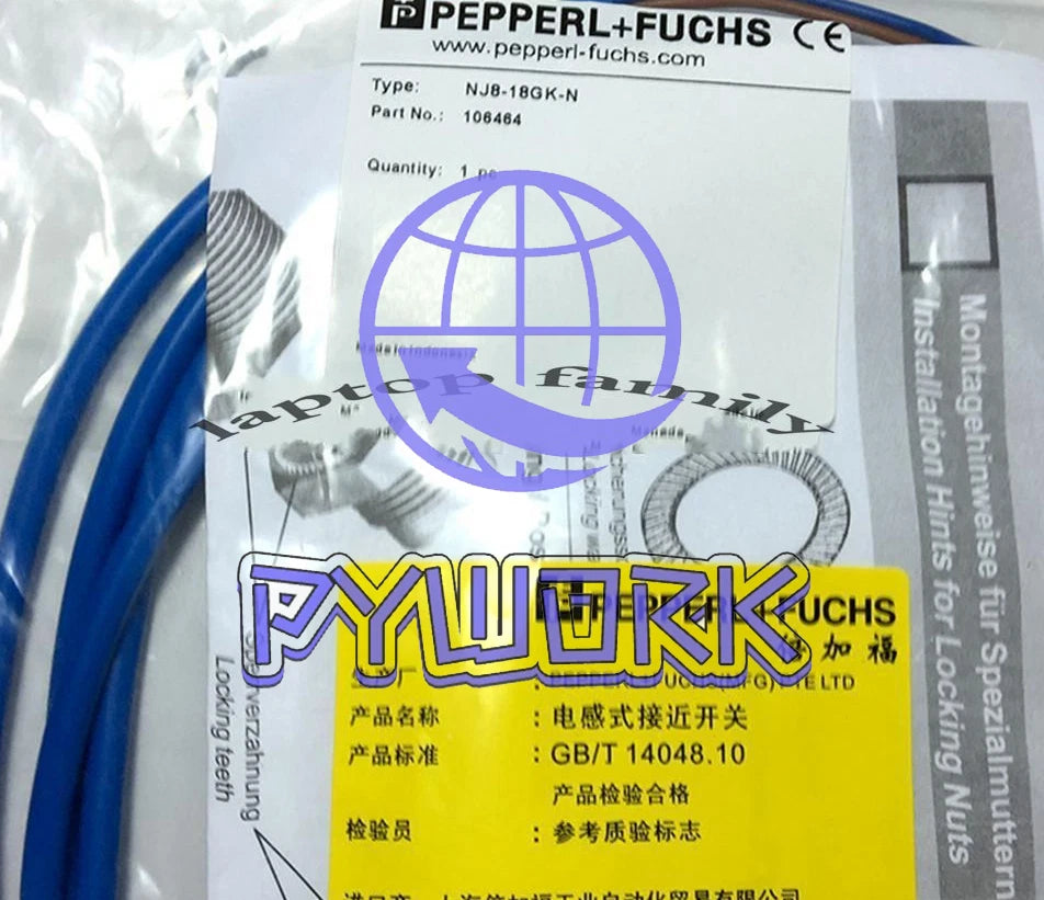 Pepperl+ Fuchs Nj8-18GK-N Proximity Sensor free shipping