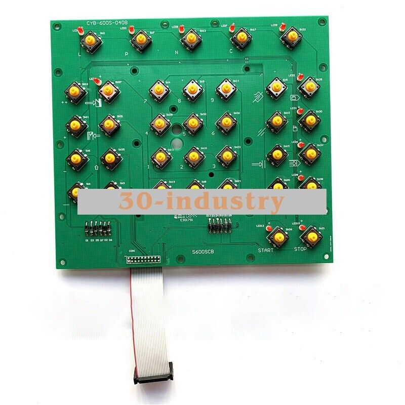 1PCS Keyboard for Cybelec CNC Bending Machine DNC 600S Panel - CYBELEC