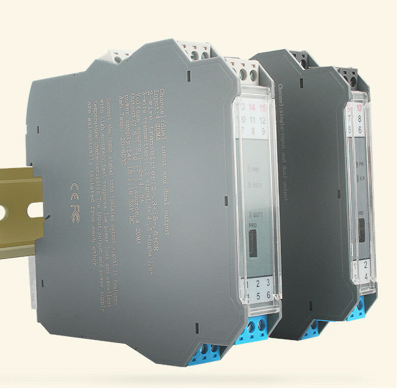 new DC signal isolator 4-20mA current and voltage distributor analog safety barrier