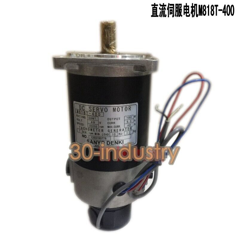 1PCS New For SANYO M818T-400 Spark machine Servo motor - KOEED