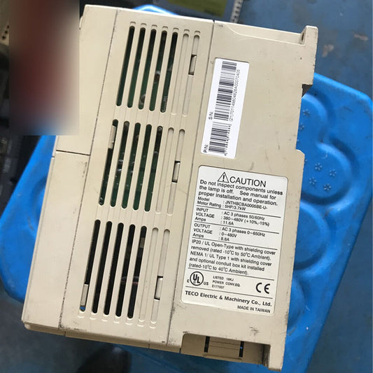 1PCS TECO inverter JNTHBCBA0005BE-U-3.7KW 380V in good condition#QW