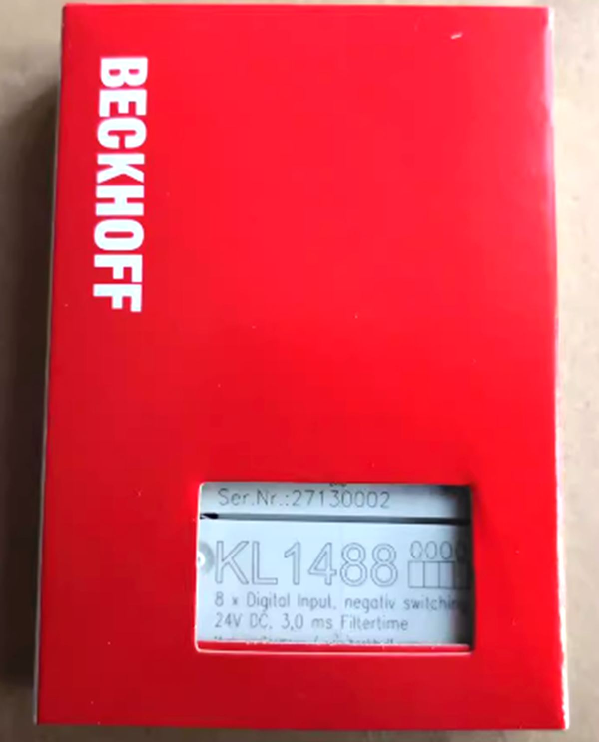 BECKHOFF KL1488 PLC Module - New In Box - BECKHOFF