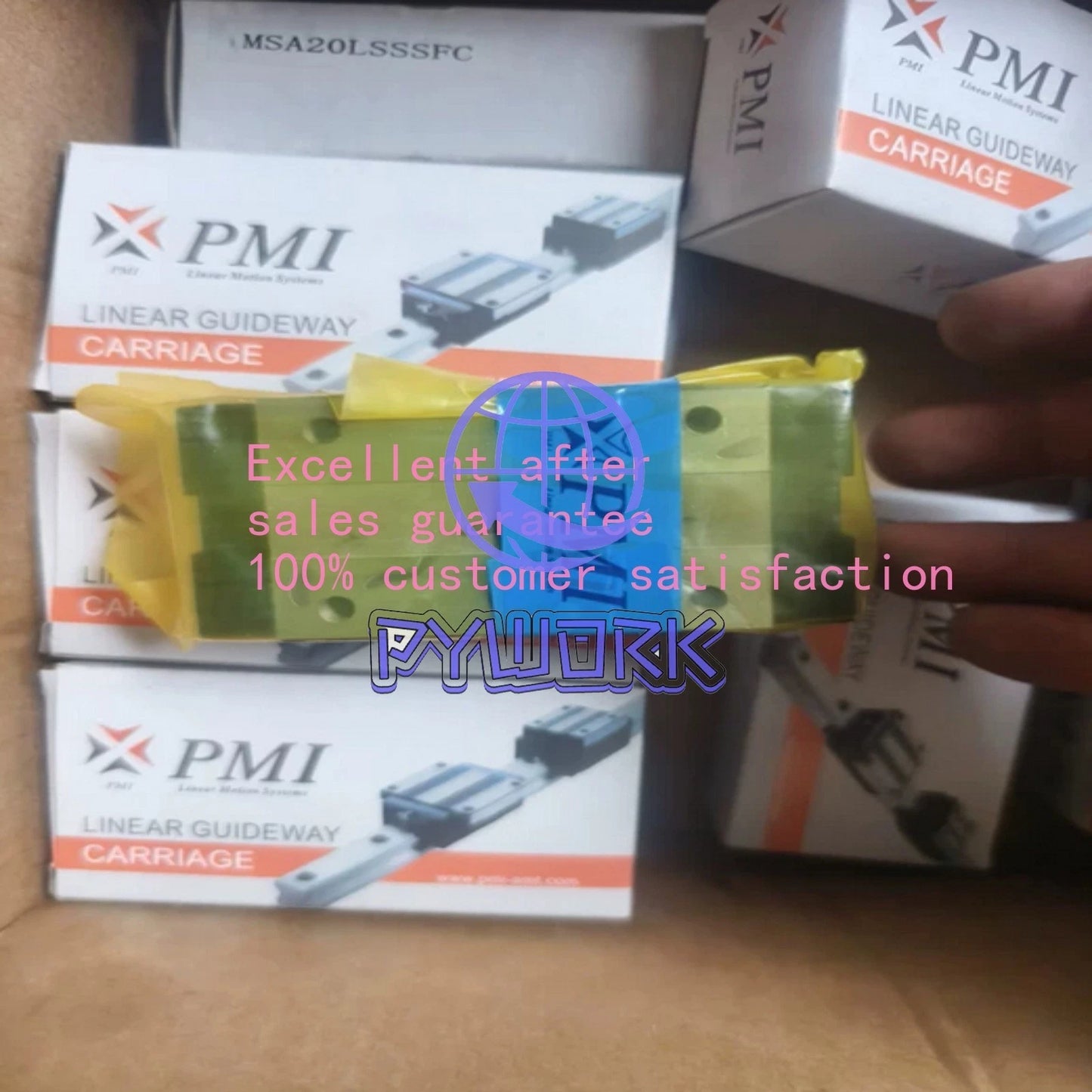 1PCS PMI MSA20LSSSFC Slider Free Shipping