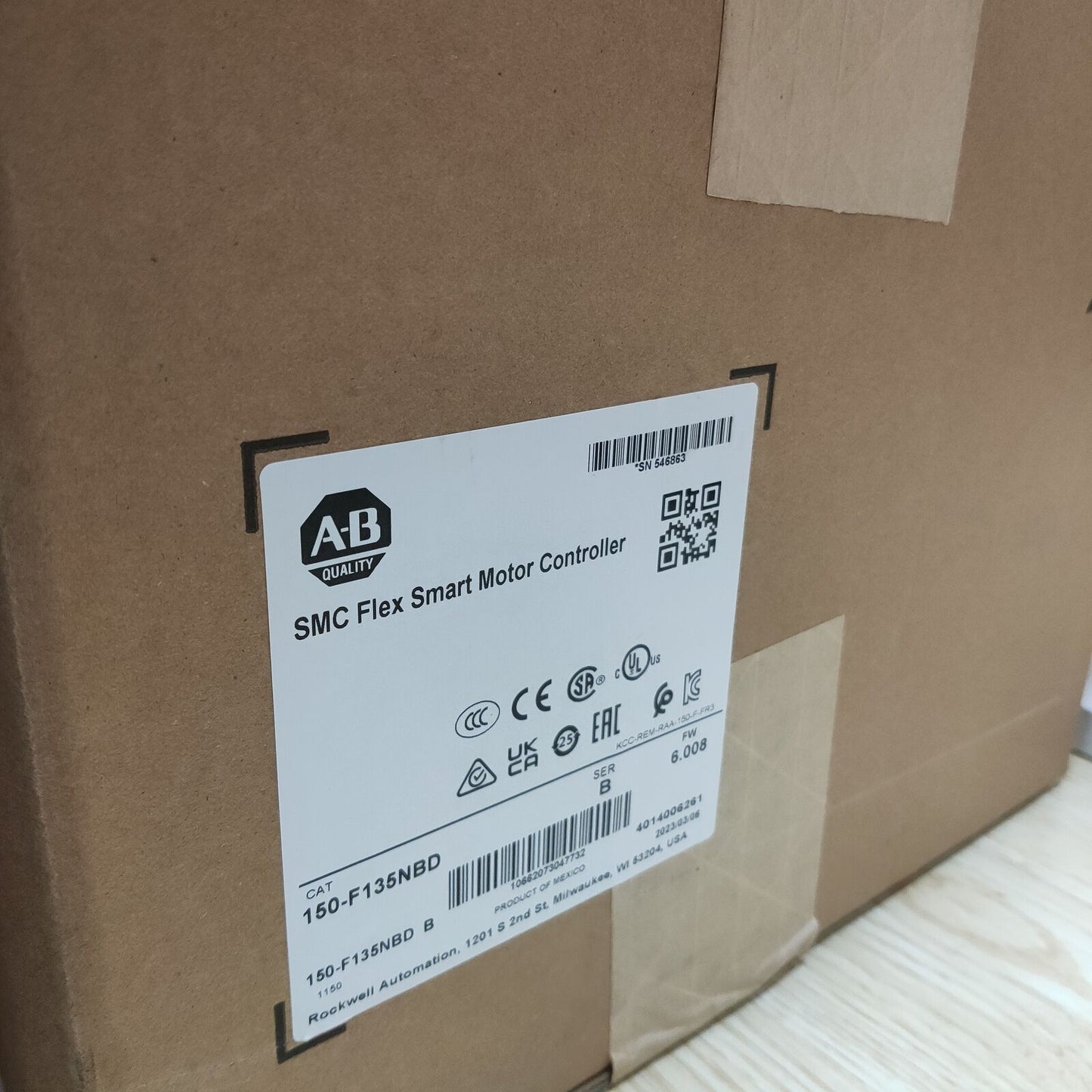 Allen Bradley SMC Flex Smart Motor Controller AB 150-F135NBD - ALLEN BRADLEY