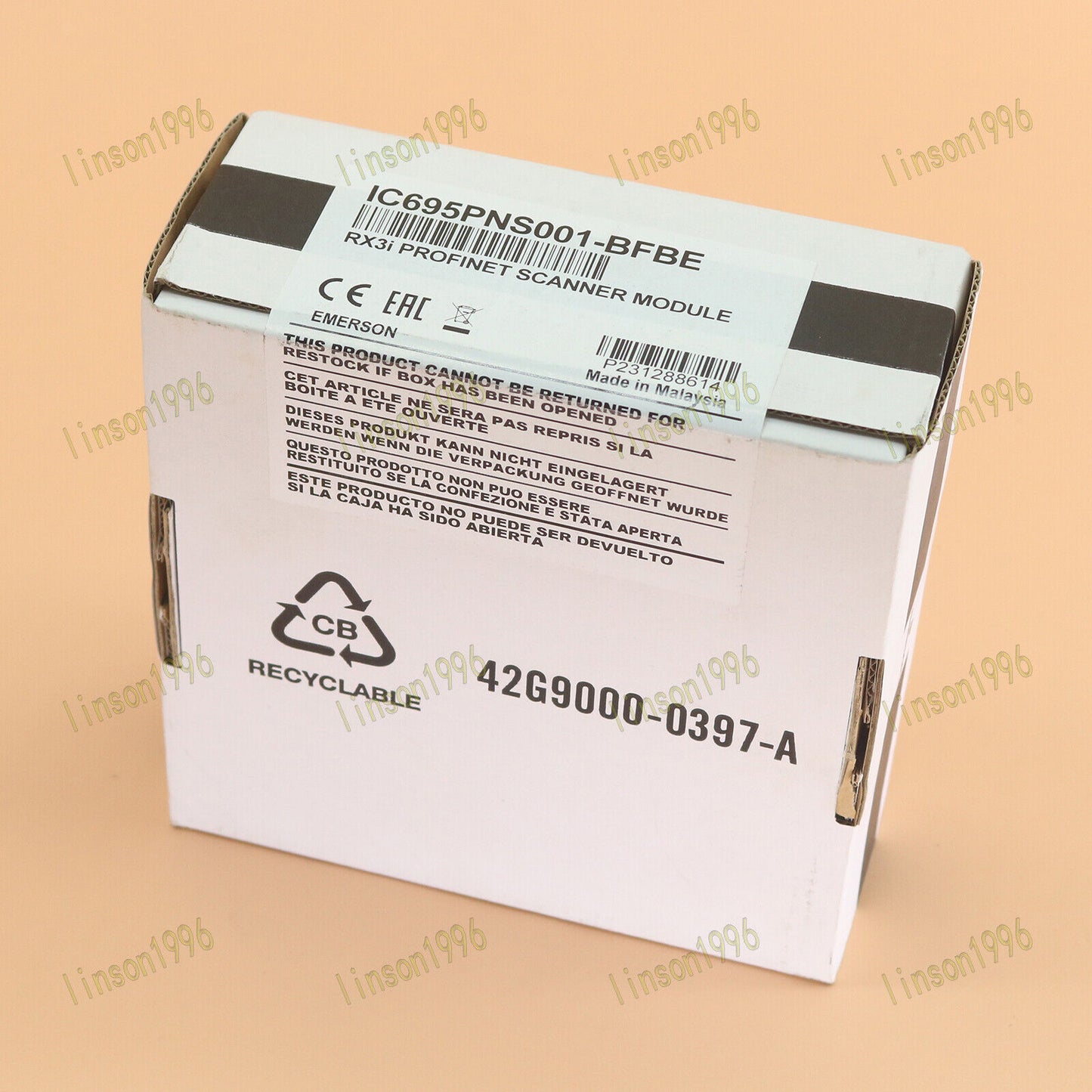 1-PC In-Box GE FANUC RX3i Profinet Scanner Module IC695PNS001-BFBE - GE FANUC