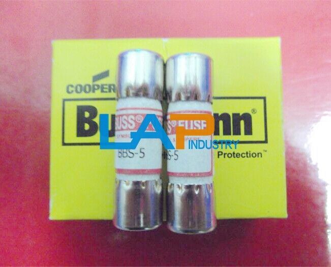 5A 600V Fast Acting Fuse - Bussmann BBS-5, Pack of 10 - BUSSMANN