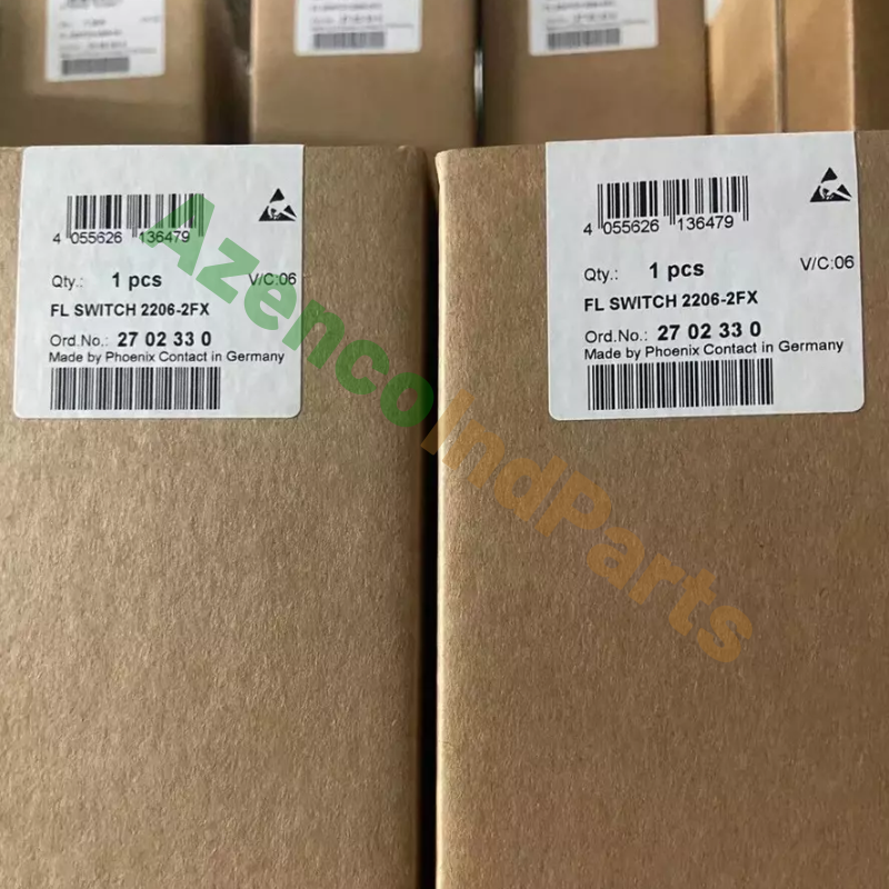 New Phoenix Contact FL SWITCH 2206-2FX 2702330 Industrial Ethernet Switch - PHOENIX CONTACT