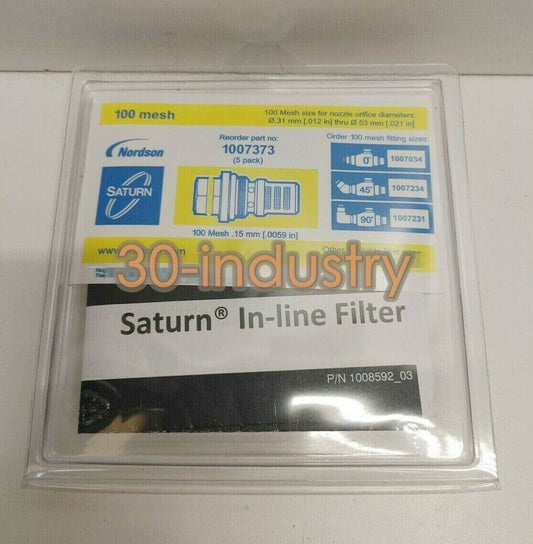 5 New Nordson Hot Melt Adhesive Filters 1007373 1007374 - NORDSON