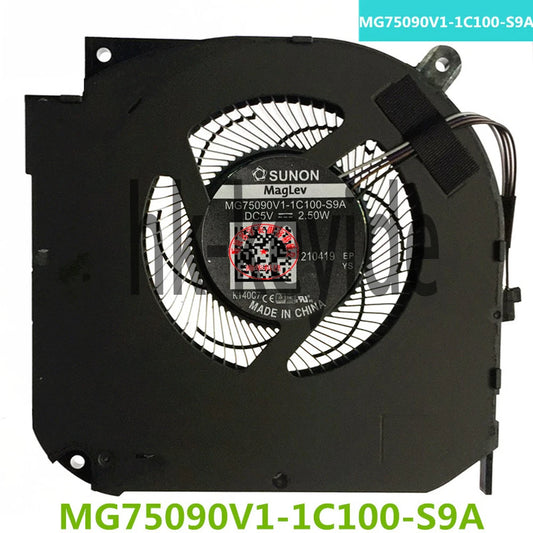 1PCS For SUNON MG75090V1-1C100-S9A DC5V 2.50W 4-wire Cooling Fan