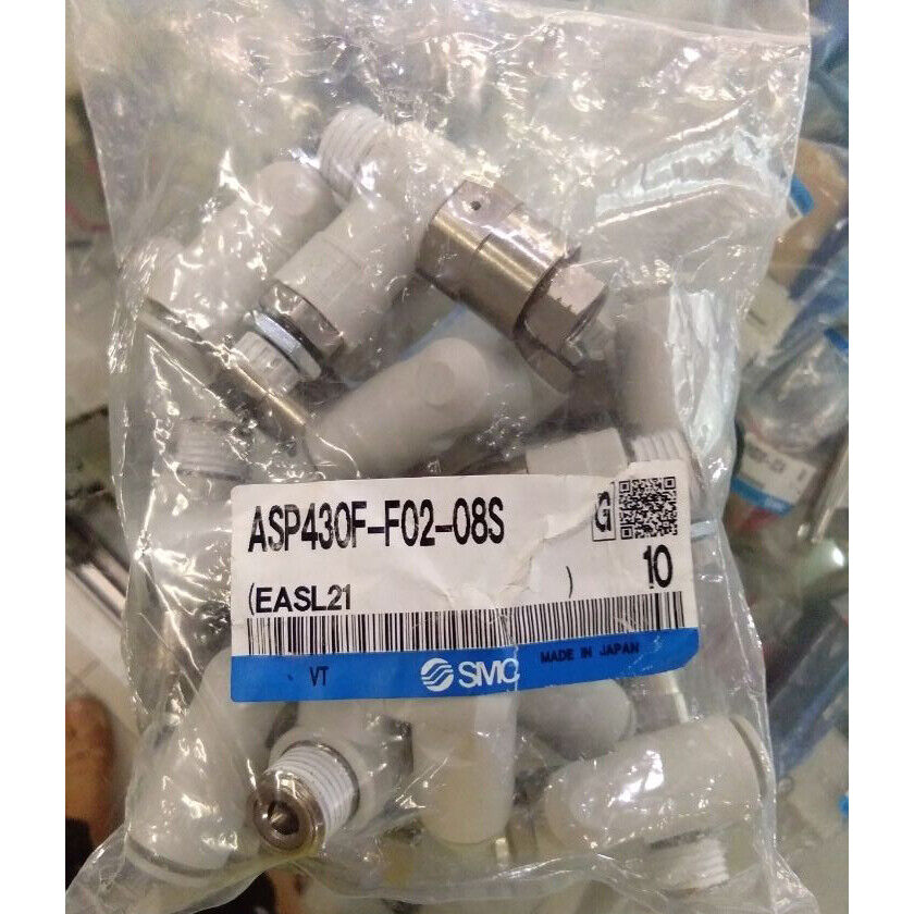 10-Piece Set SMC ASP430F-F02-08S Control Valve - SMC