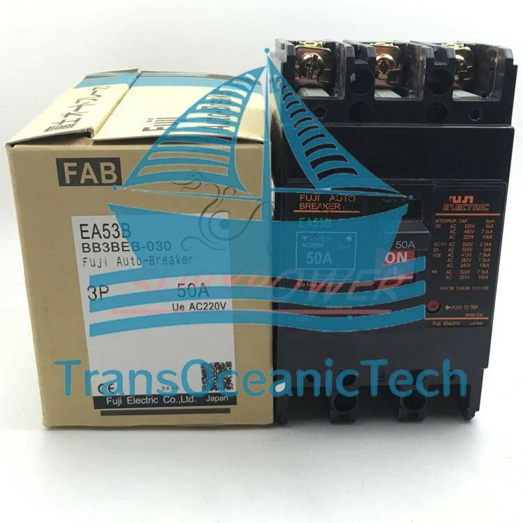 FUJI EA53B 3P 50A Circuit Breaker (1PCS)