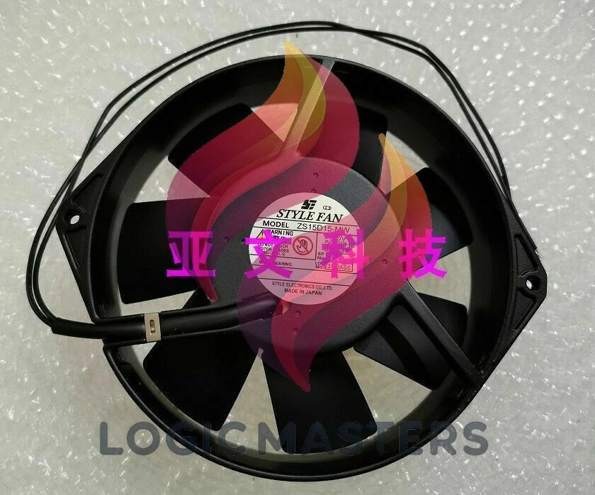 1pcs STYLE FAN ZS15D15-MW metal iron leaf high temperature resistant fan