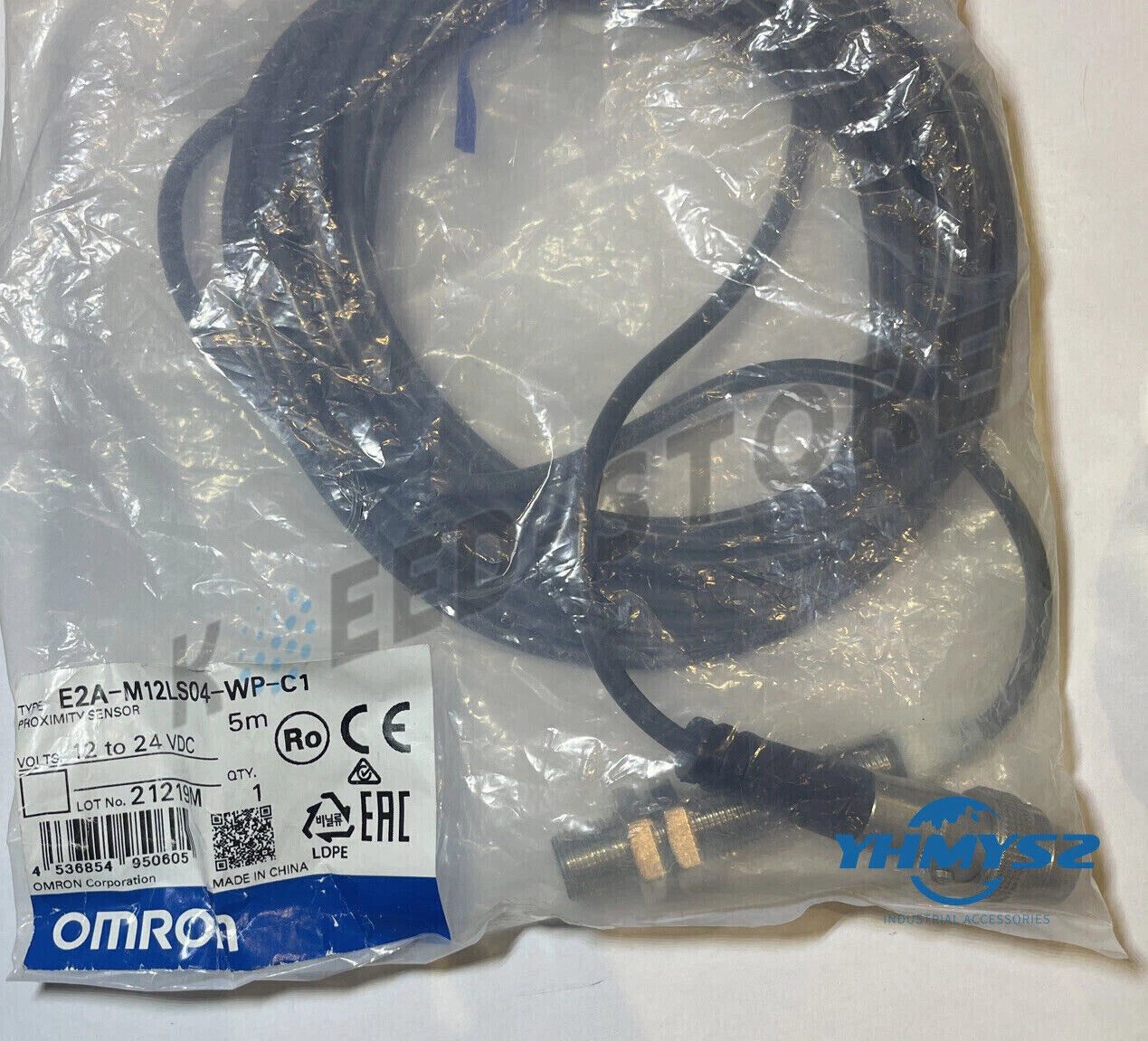 1PCS Omron E2A-M12LS04-WP-C1 Photoelectric Switch