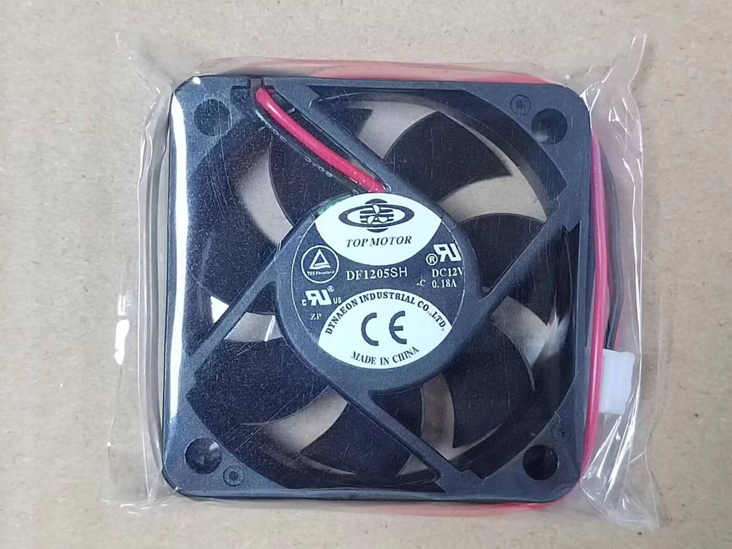 new 1PC TOP MOTOR Fan DF1205SH DC 12V 0.18A 5cm 50*15mm 2Pin
