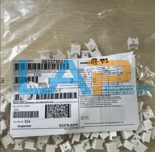 1000pcs Molex Connector 53375-0310 2.5mm Pitch Accessories - MOLEX