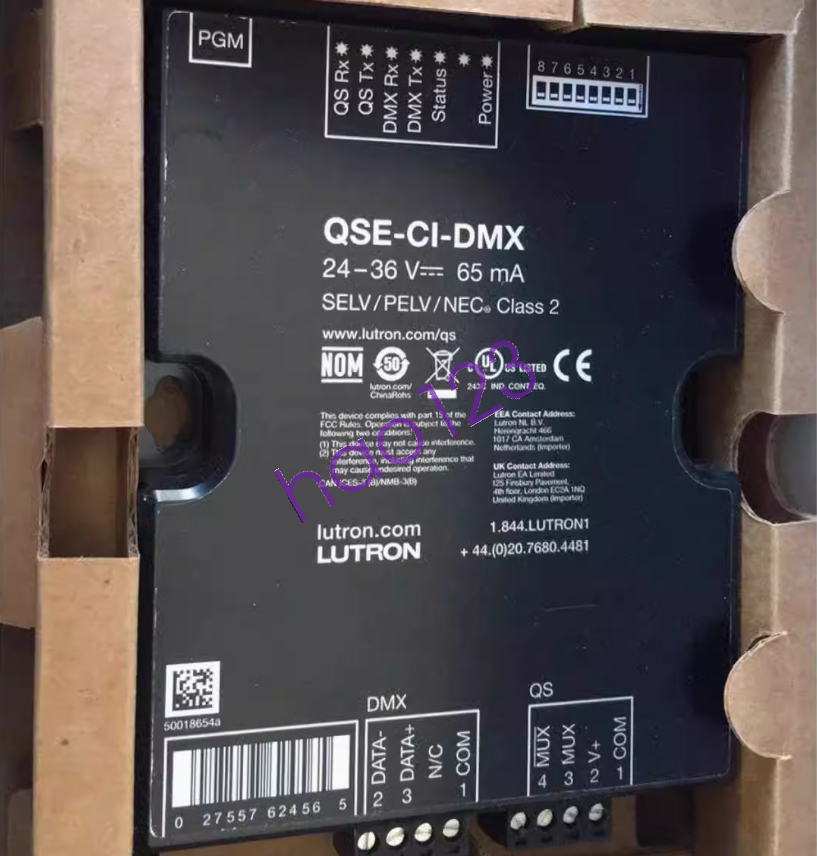 new LUTRON module QSE-CI-DMX - LUTRON