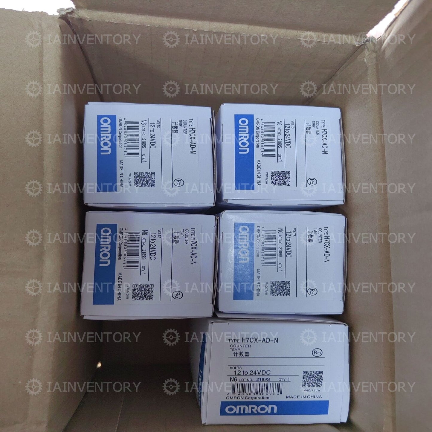 Omron Digital Counter H7CX-AD-N 12-24VDC - OMRON