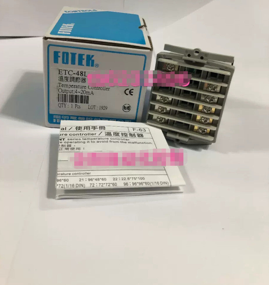 1PC Fotek ETC-48L ETC48L Temperature Controller In Box Free Ship