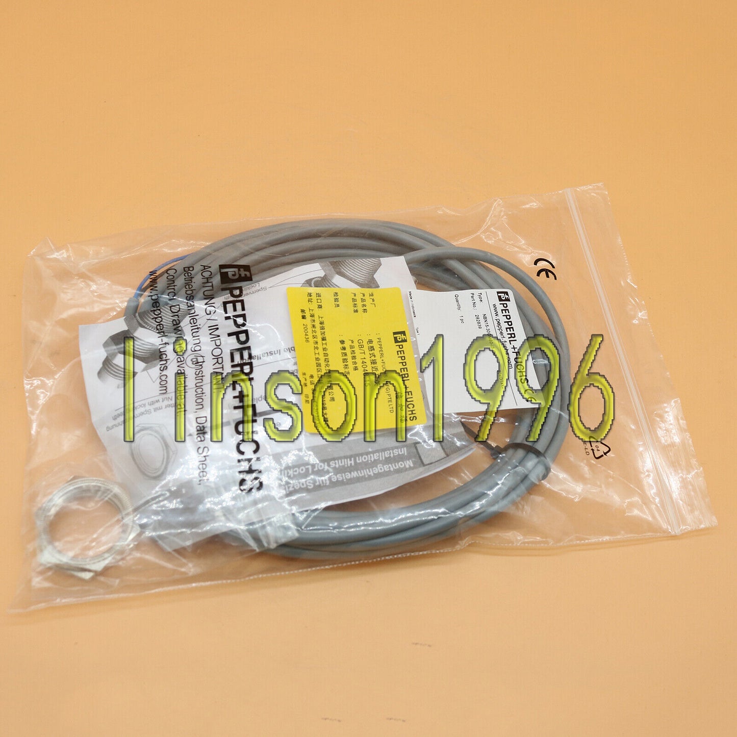 Pepperl+Fuchs NBN15-30GM60-I3-5M Proximity Switch Fast Ship - PEPPERL+FUCHS