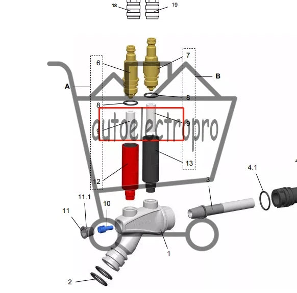 50Pcs 1003698 Filter Element 9/4x27mm iFlow Powder Injector IG07 IG06