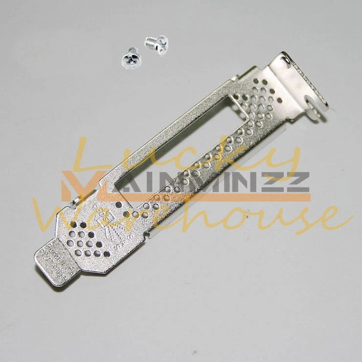 1PCS LOW BRACKET FACE PLATE for Dell H200E 6Gb SAS HBA 012DNW MD3200 2U