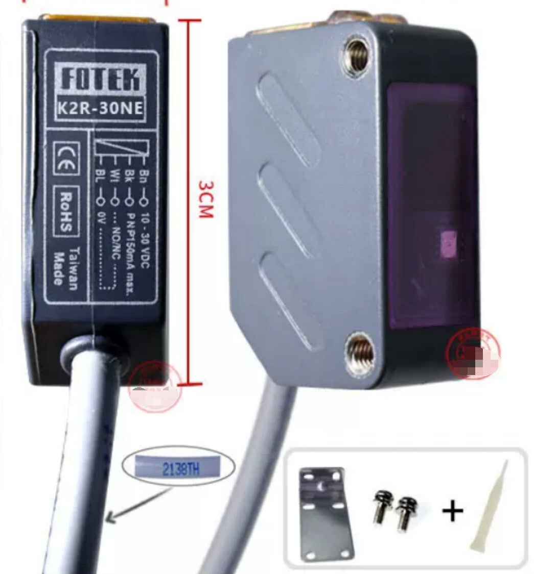 1PC Fotek K2R-30NE K2R30NE Photo Sensor Free Ship
