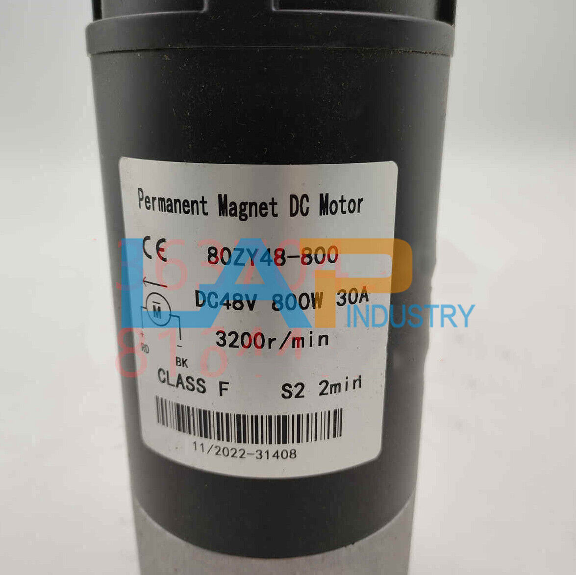 new 80ZY48-800 DC48V 800W 30A electric forklift pallet truck lift motor P15JW-1 - KUBLIFT